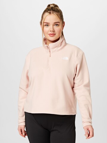 THE NORTH FACE Sweater 'GLACIER' in Pink: front