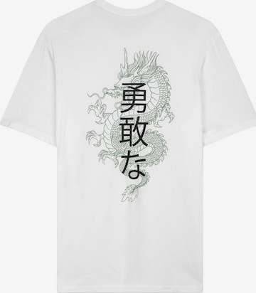 Maglietta 'LTB Jeans Herren T-Shirt mit japanischem Rückendruck' di LTB Jeans in bianco: frontale