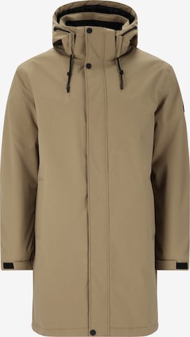 Whistler Parka 'Volcan' in Braun: Vorderseite