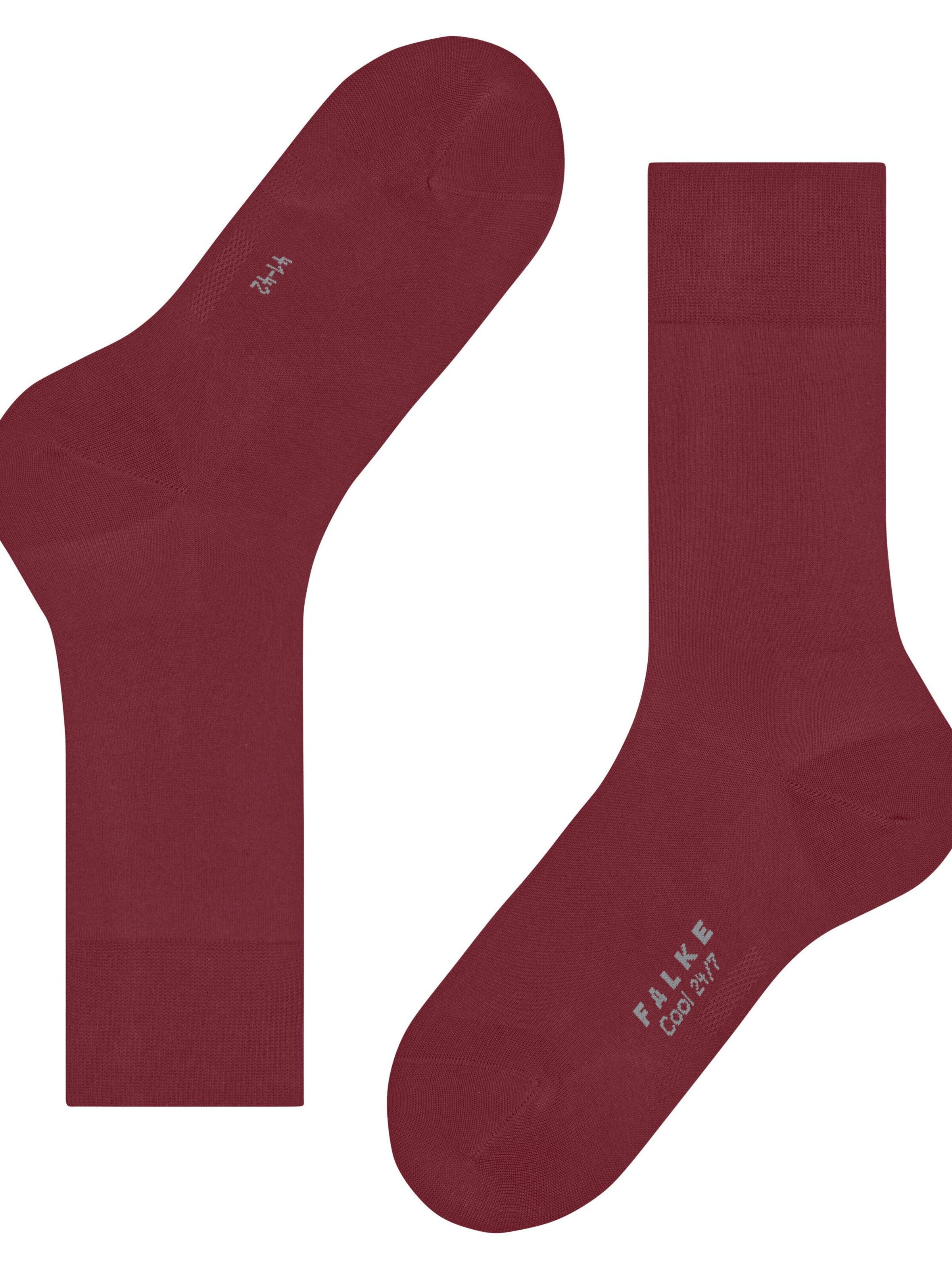 FALKE Socks 'Cool 24/7' in Red