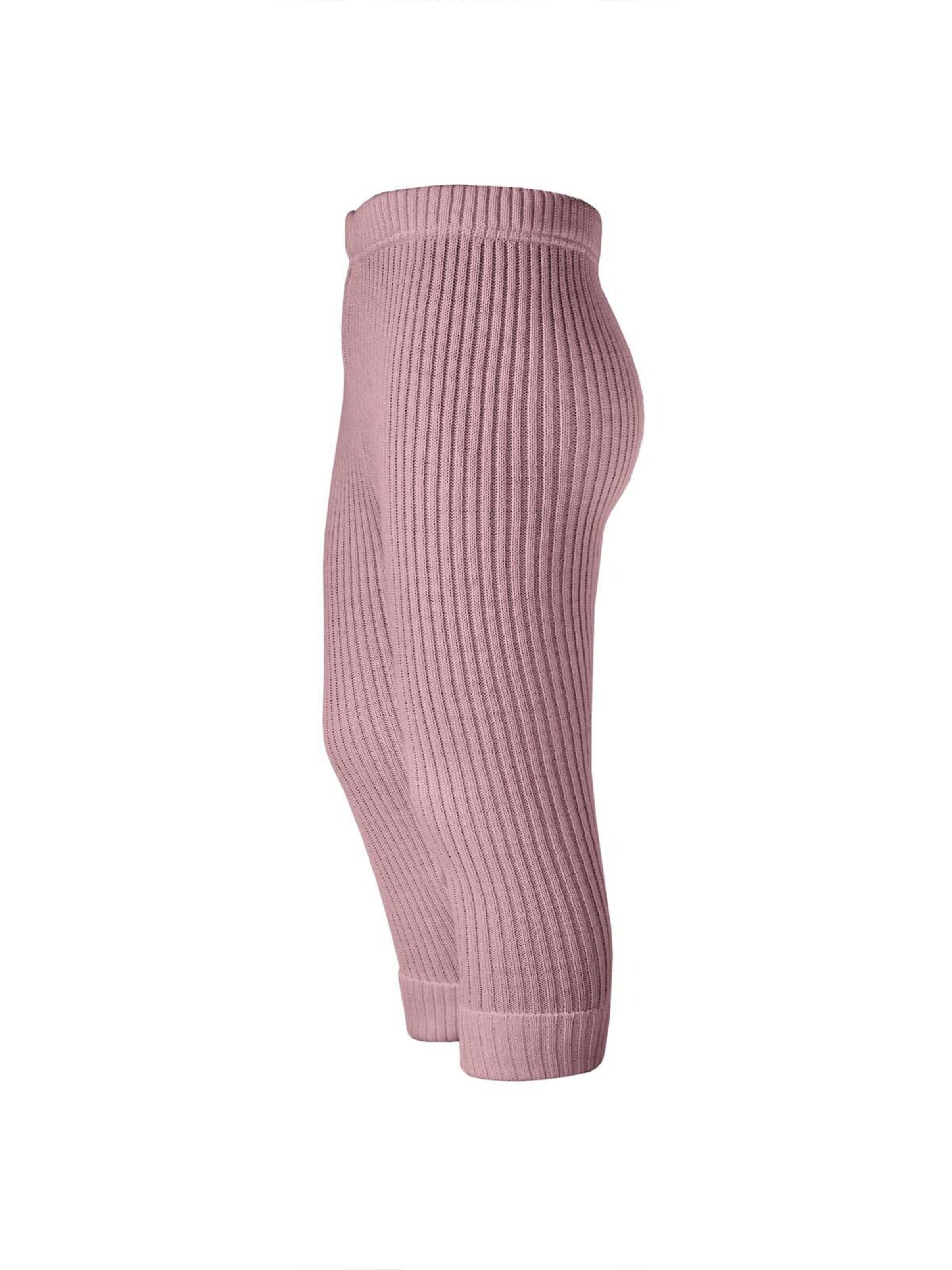 MAXIMO Regular Pants 'MINI-Leggings, Rippstrick' in Pink