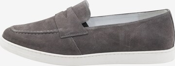 DreiMaster Maritim Classic Flats 'Penny' in Grey: front