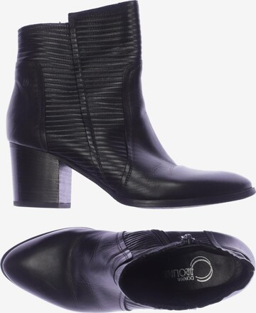 Donna Carolina Stiefelette 38 in Schwarz: predná strana