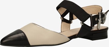 Nero Giardini Slingpumps in Beige: voorkant