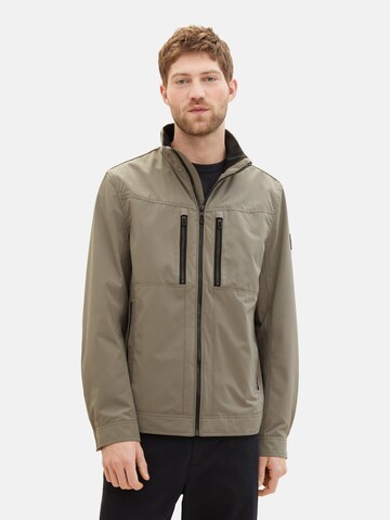 TOM TAILOR Jacke in Grün: Vorderseite