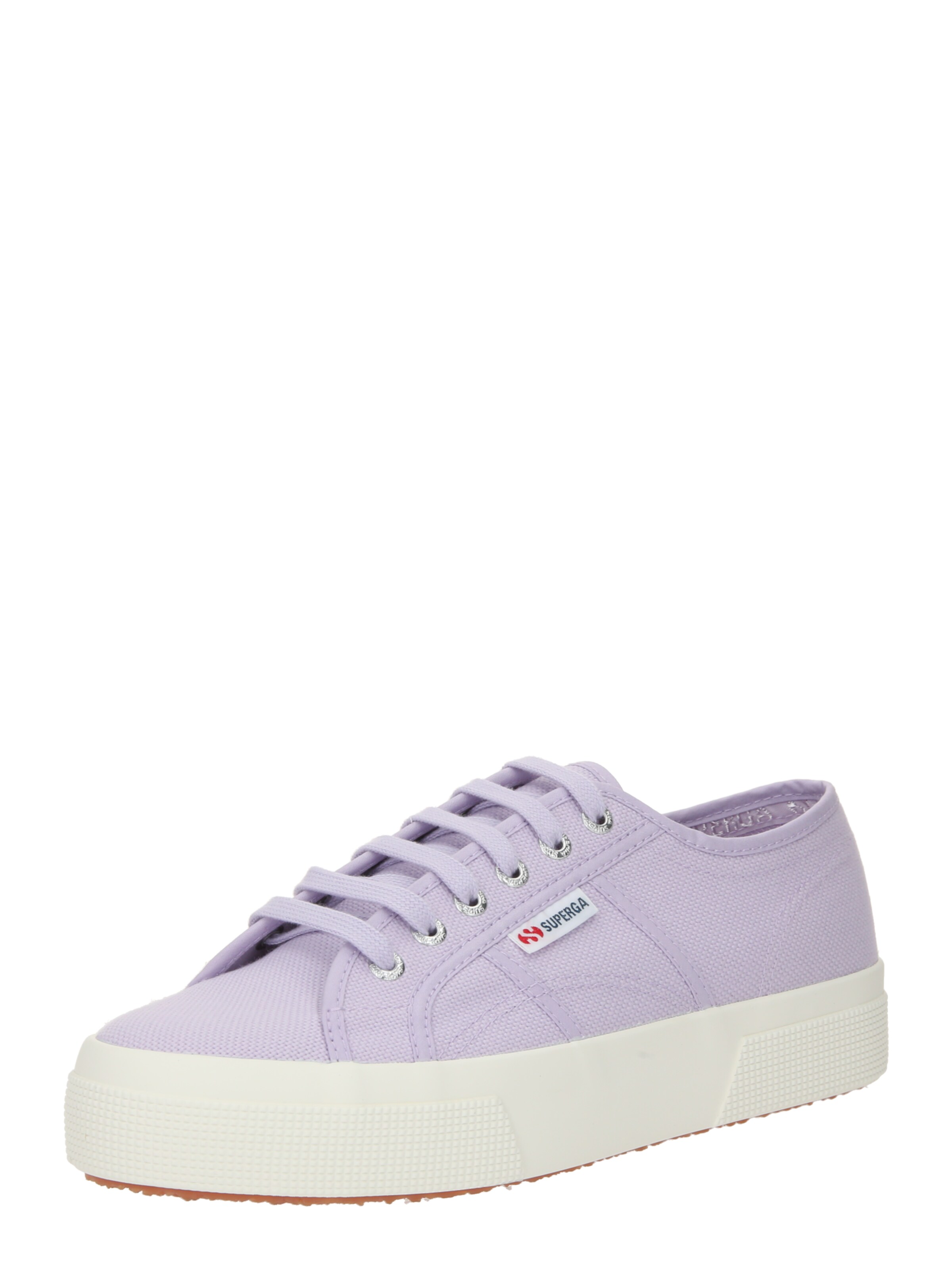 SUPERGA Platform trainers in Purple: front