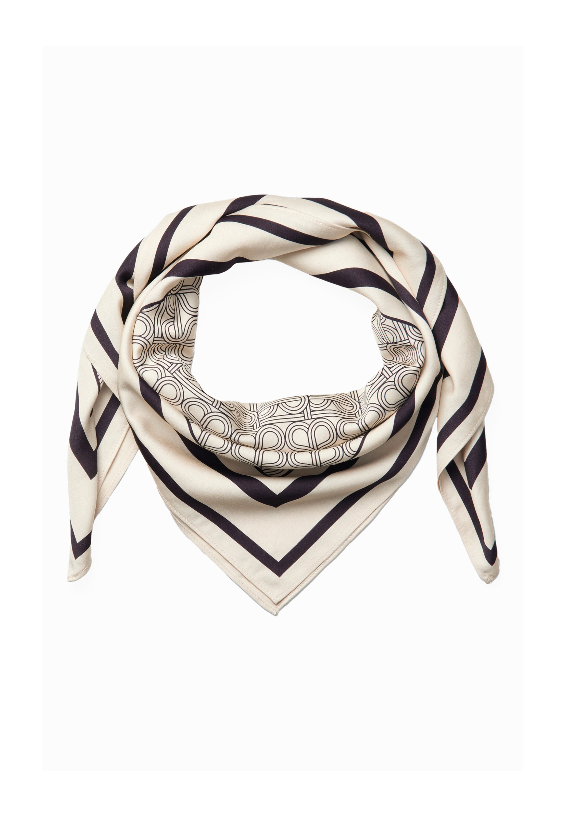 Foulard di SECOND FEMALE in beige: frontale