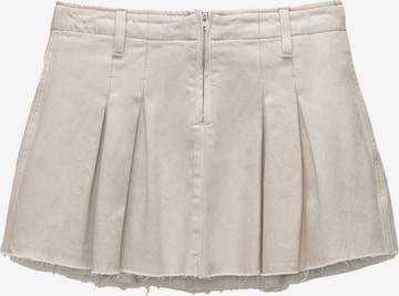 Pull&Bear Rock in Grau: Vorderseite