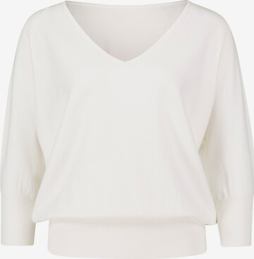 Pull-over zero en blanc : devant