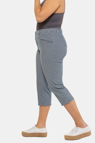 Ulla Popken Regular Broek 'Mony' in Blauw