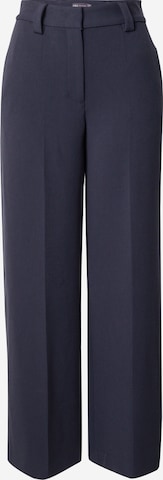 Marks & Spencer - Pierna ancha Pantalón de pinzas 'Frankie' en azul: frente