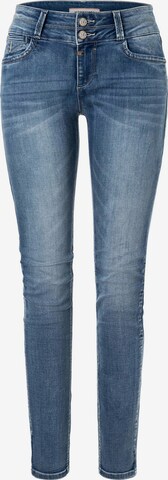 TIMEZONE Skinny Jeans 'Enya' in Blauw: voorkant