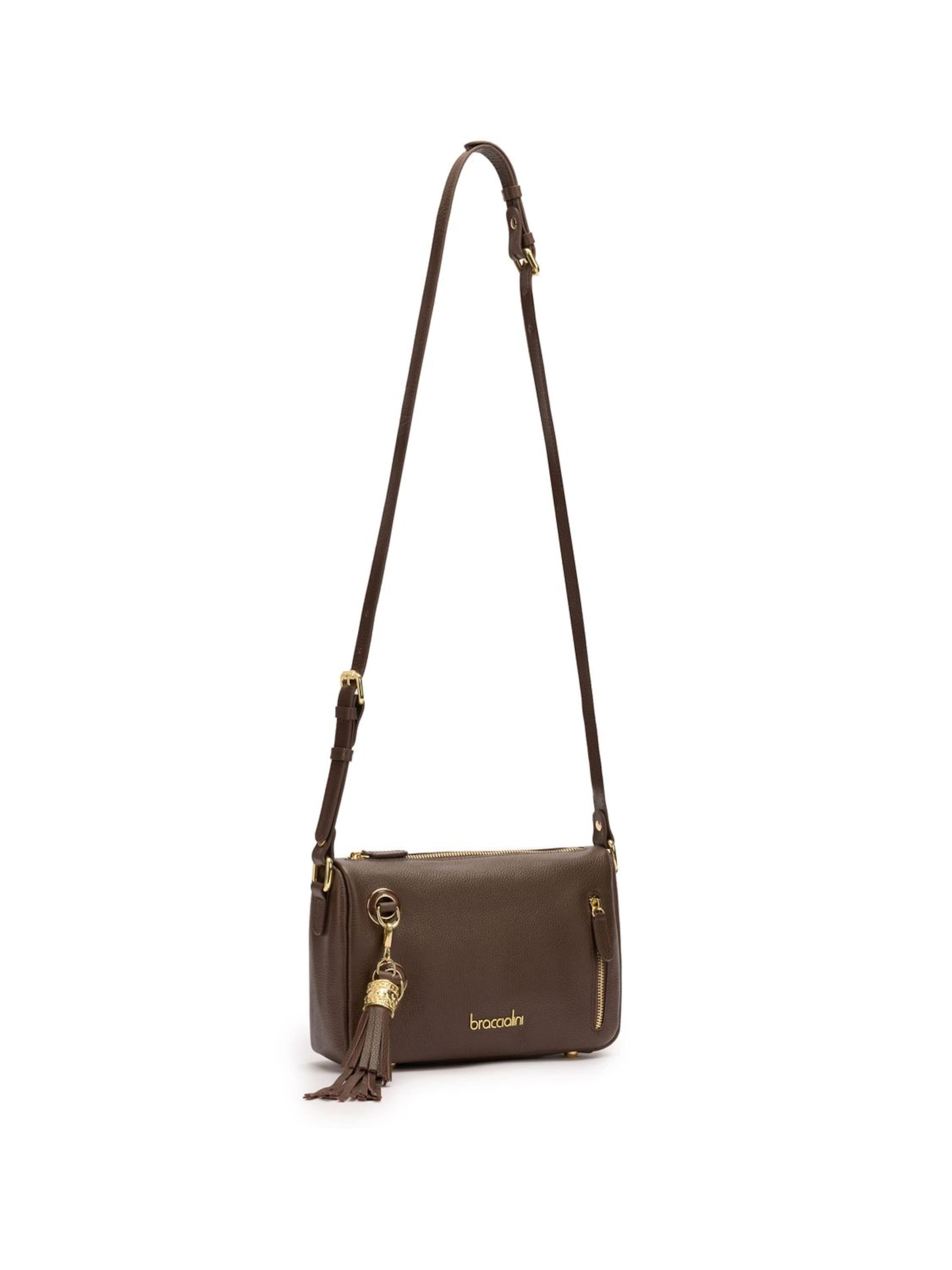 Braccialini Shoulder Bag 'Margot' in Brown
