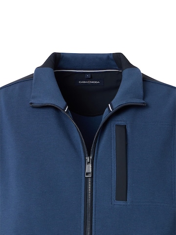 CASAMODA Sweatjacke in Blau