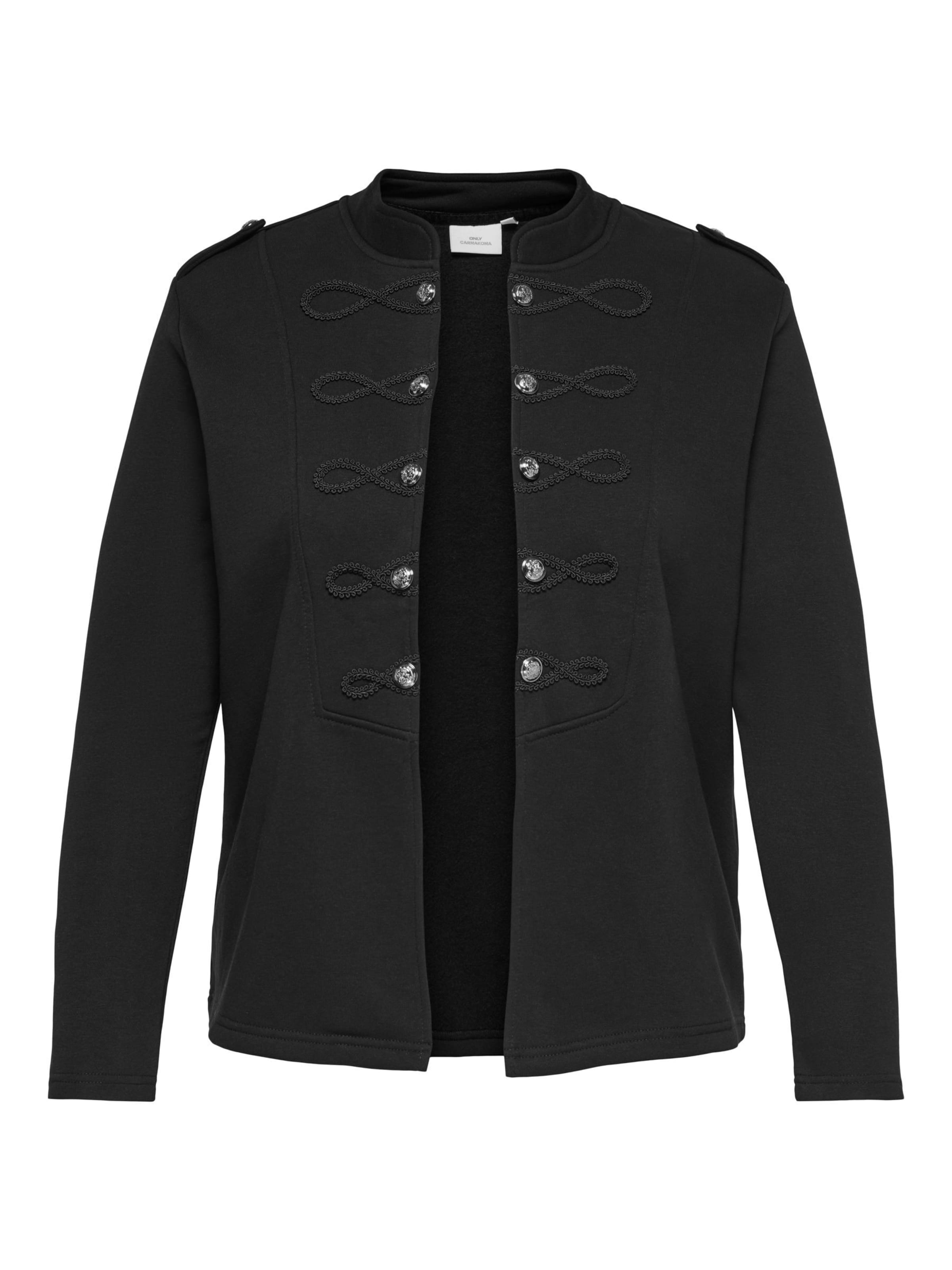 ONLY Carmakoma - Blazer 'CARAnette' en negro: frente
