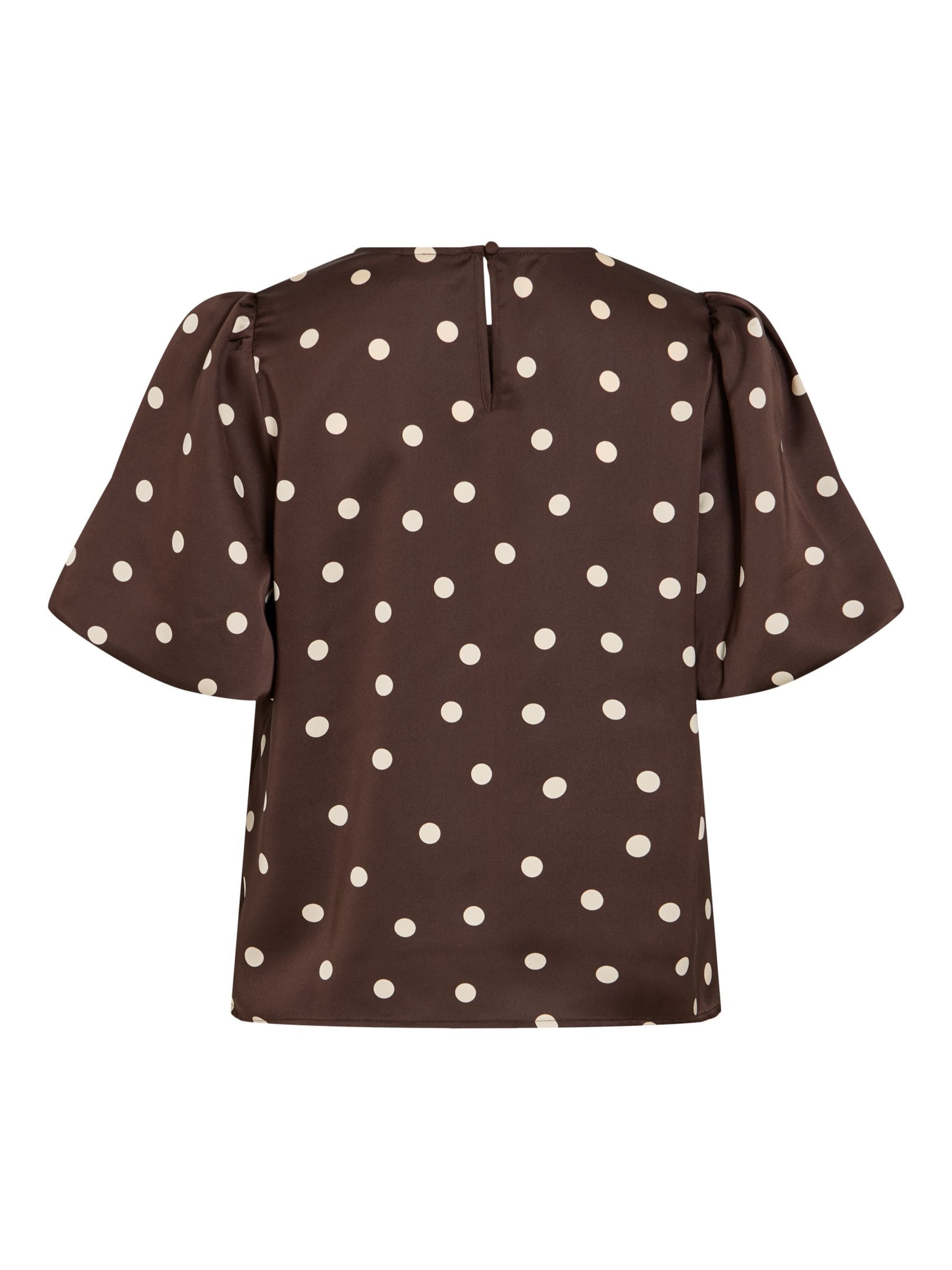 VILA Top 'VIELLETTE' in Brown