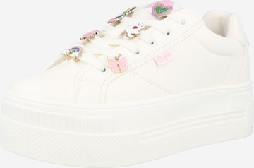 BUFFALO Matalavartiset tennarit 'Paired Charms 2.0' värissä valkoinen: etupuoli