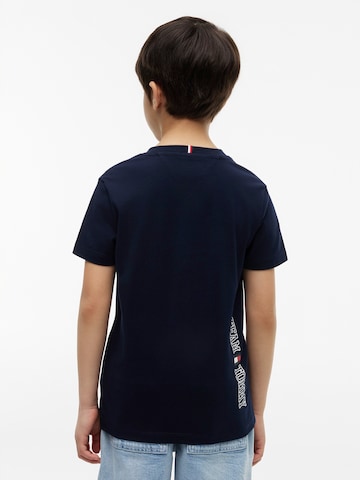 TOMMY HILFIGER Tričko 'TEAM' – modrá