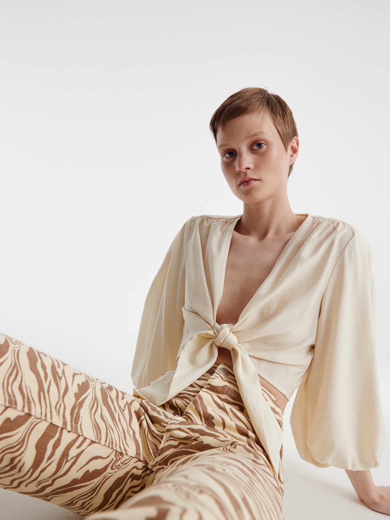 EDITED Blouse 'Tia' Beige