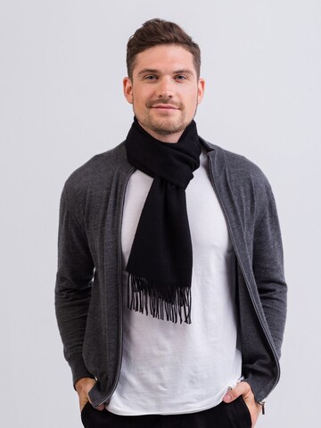 CASH-MERE.CH Sjal i sort: forside