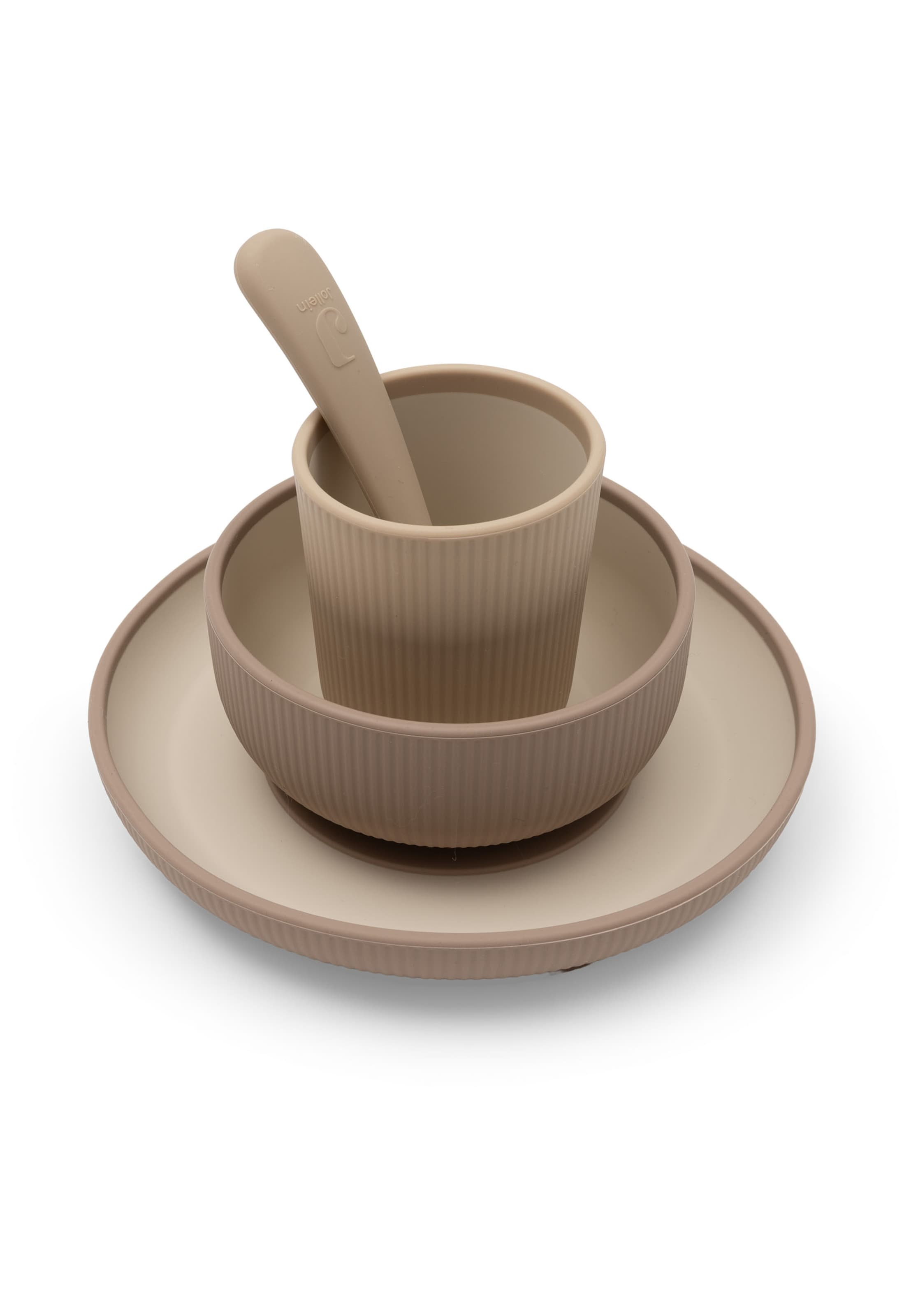 Jollein Tableware set in Beige: front