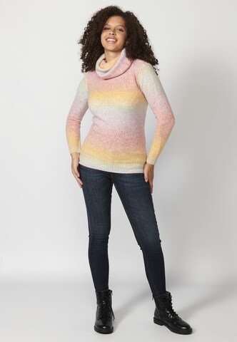 KOROSHI Pullover in Mischfarben