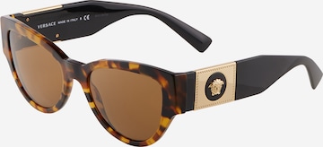 Lunettes de soleil '0VE4398' VERSACE en marron : devant