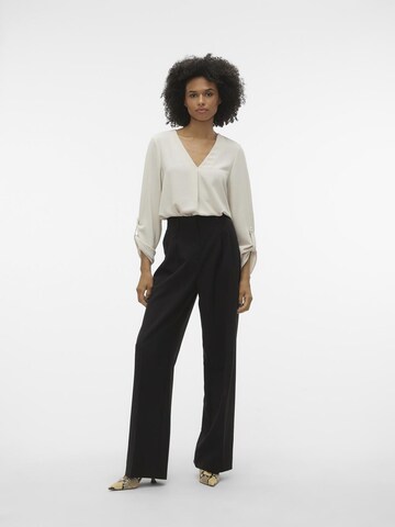 VERO MODA Bluse 'Kas' in Grau