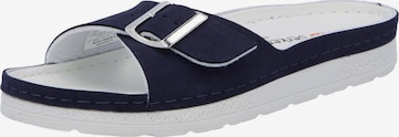 BERKEMANN Pantolette in Blau: Vorderseite