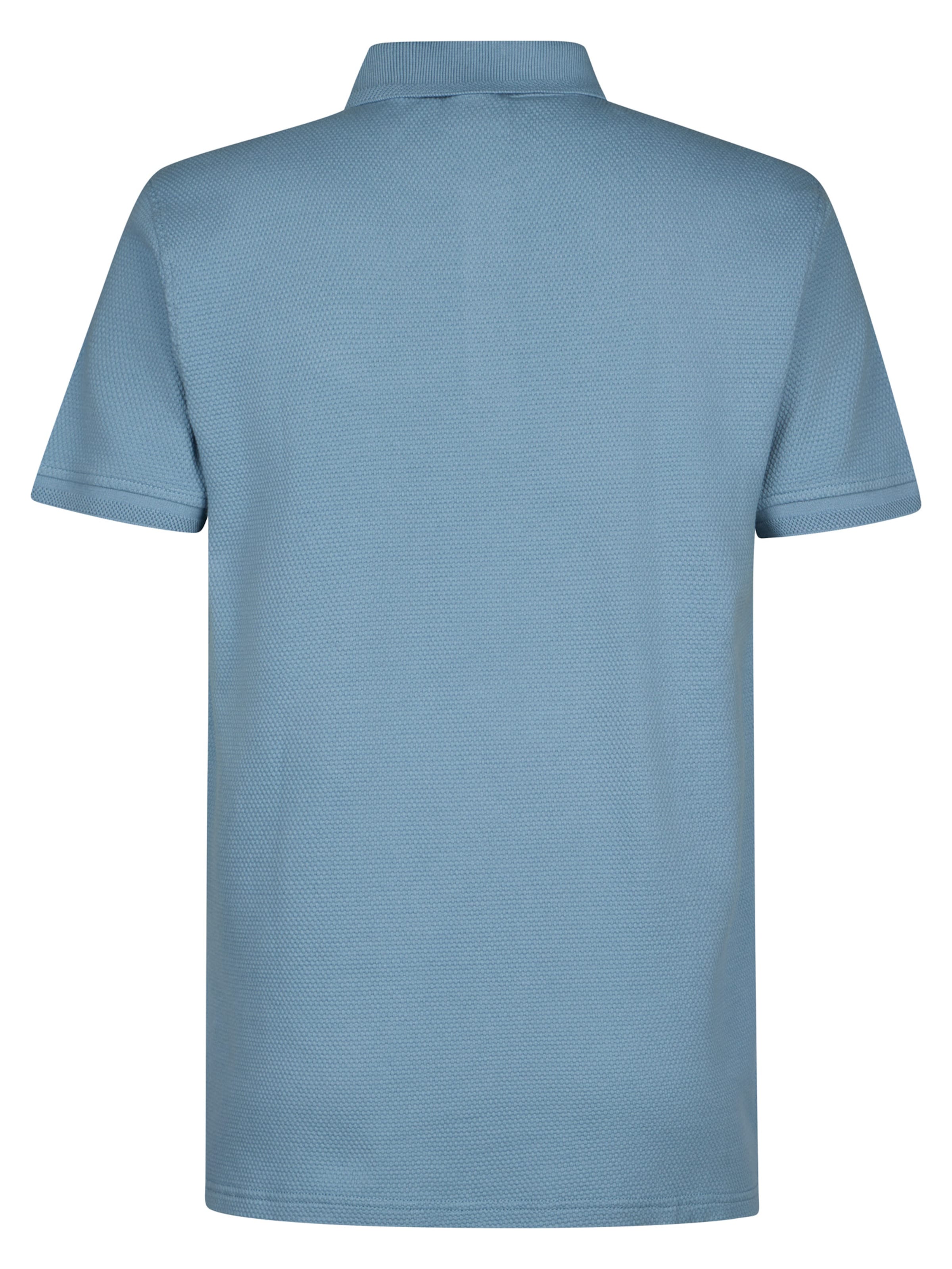 Petrol Industries Poloshirt 'Aceite' in Blau