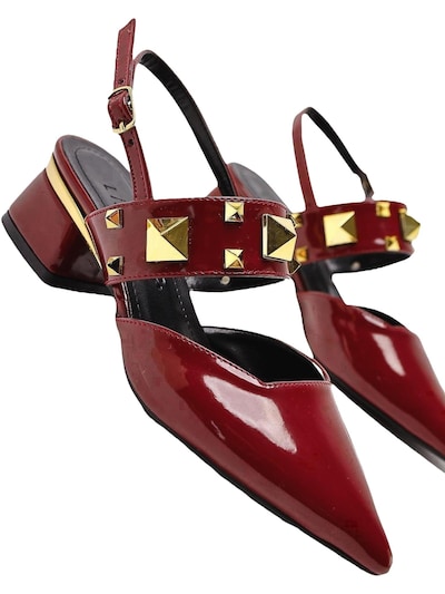 Limoya Slingback Pumps 'Nicoline' in 36 in Burgundy, Item view