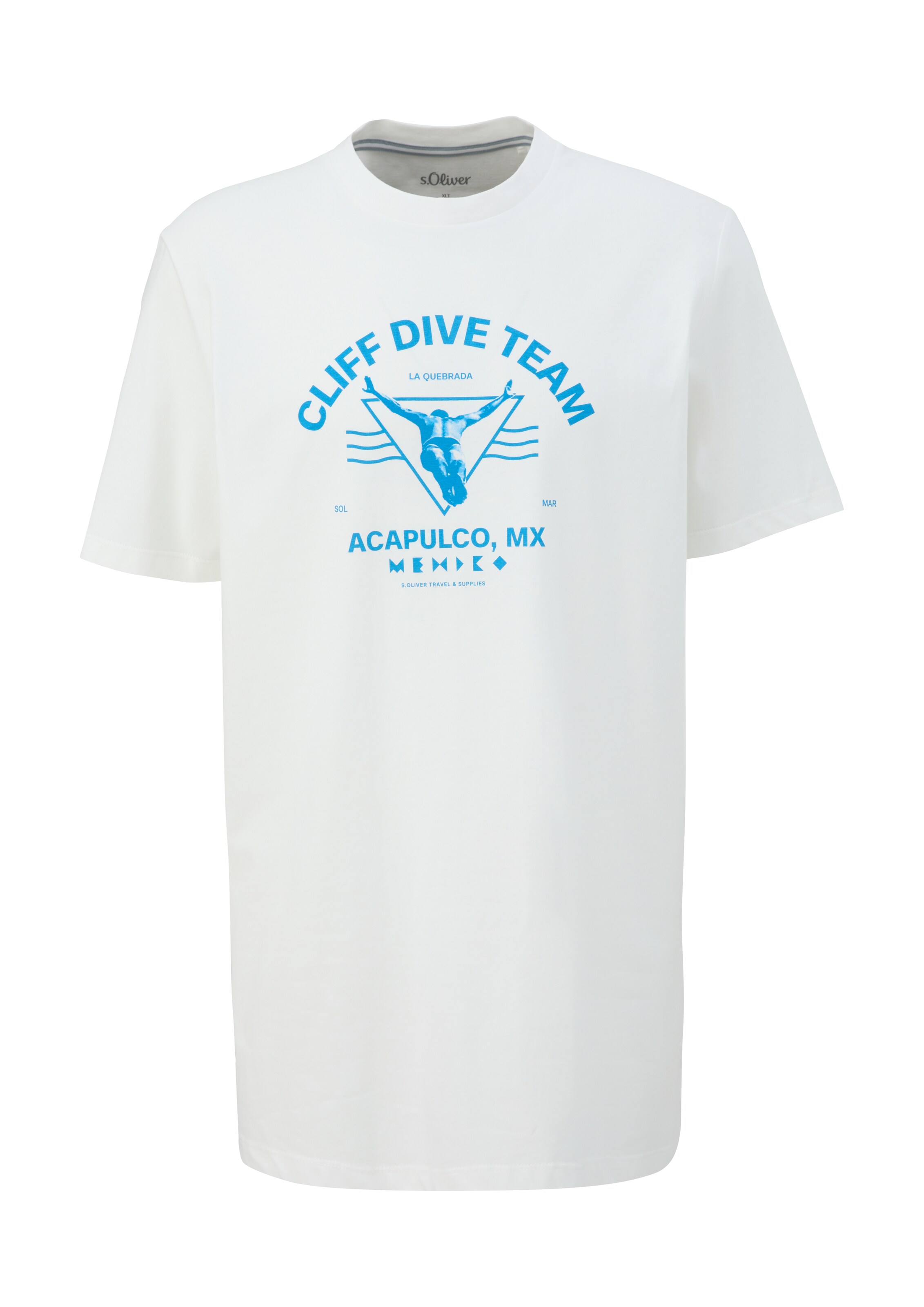 s.Oliver Red Label Big & Tall Shirt in Weiß: Vorderseite