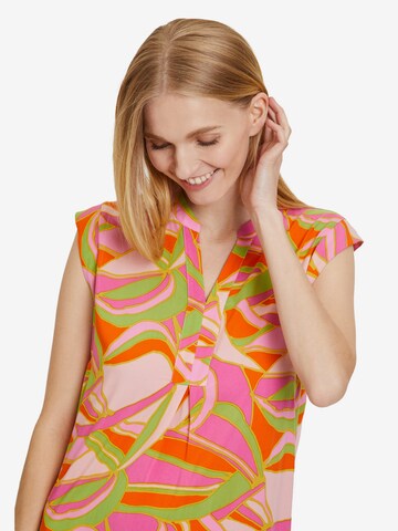 Cartoon Kleid in Orange