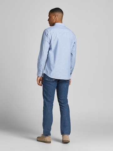 JACK & JONES Regular Fit Skjorte 'Brook' i blå