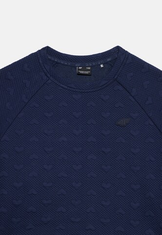4F JuniorSportska sweater majica - plava boja