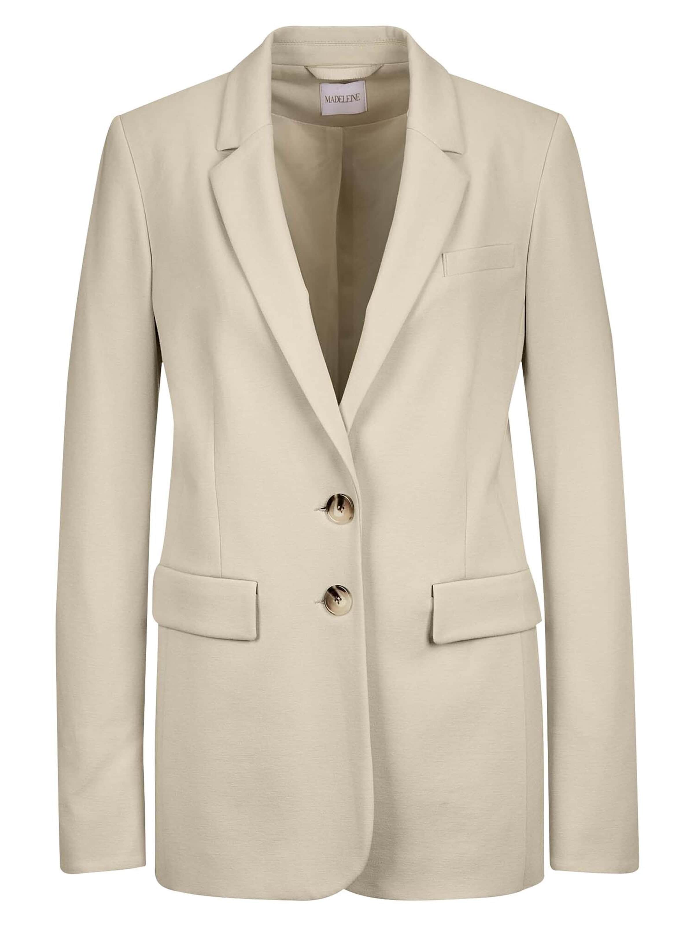 MADELEINE Blazer in Beige: Vorderseite