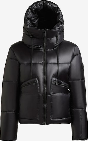 Veste d’hiver 'Luna' khujo en noir : devant