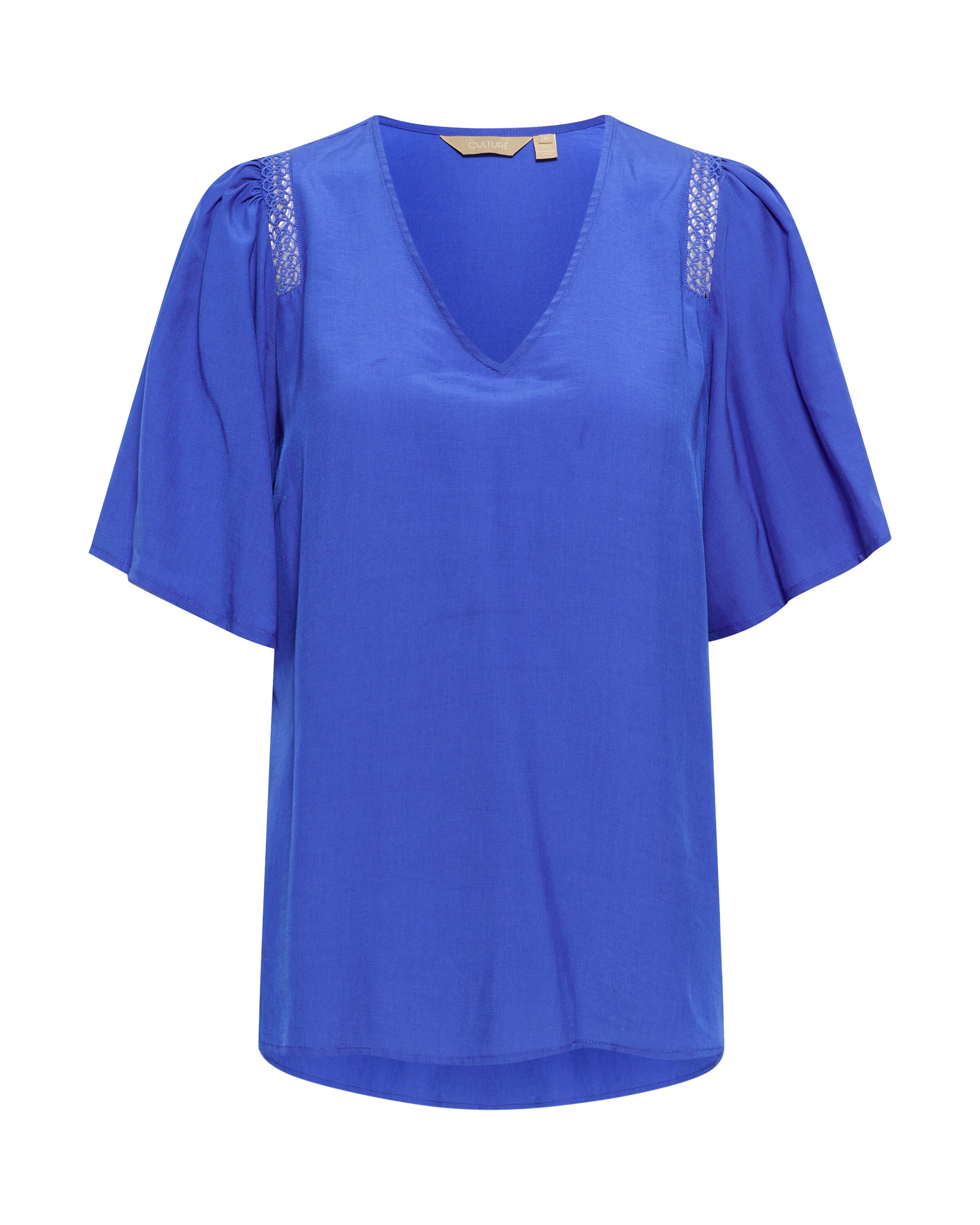 CULTURE Blouse 'Sif Asmine ' in Blauw: voorkant
