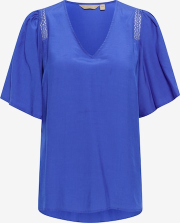 CULTURE Blouse 'Sif Asmine ' in Blauw: voorkant