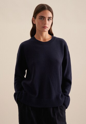 Pull-over SEIDENSTICKER en bleu : devant