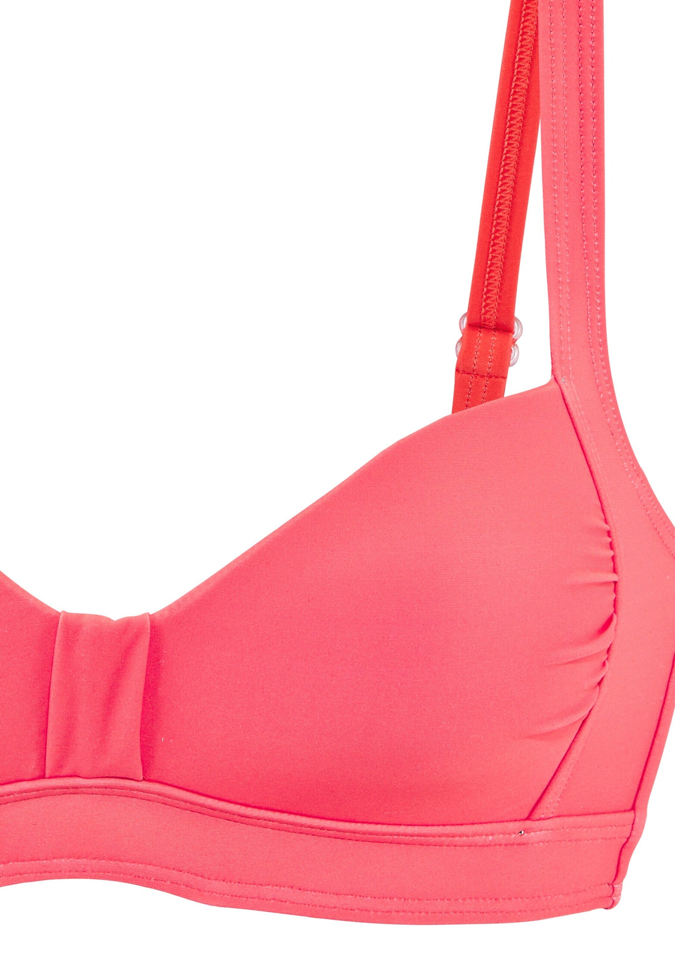 LASCANA Bandeau Bikini Top in Orange