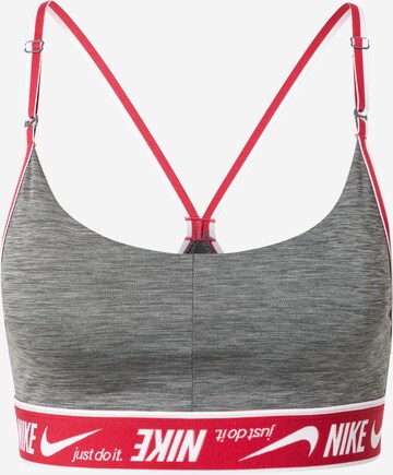 NIKE Sports bra in Grey: front