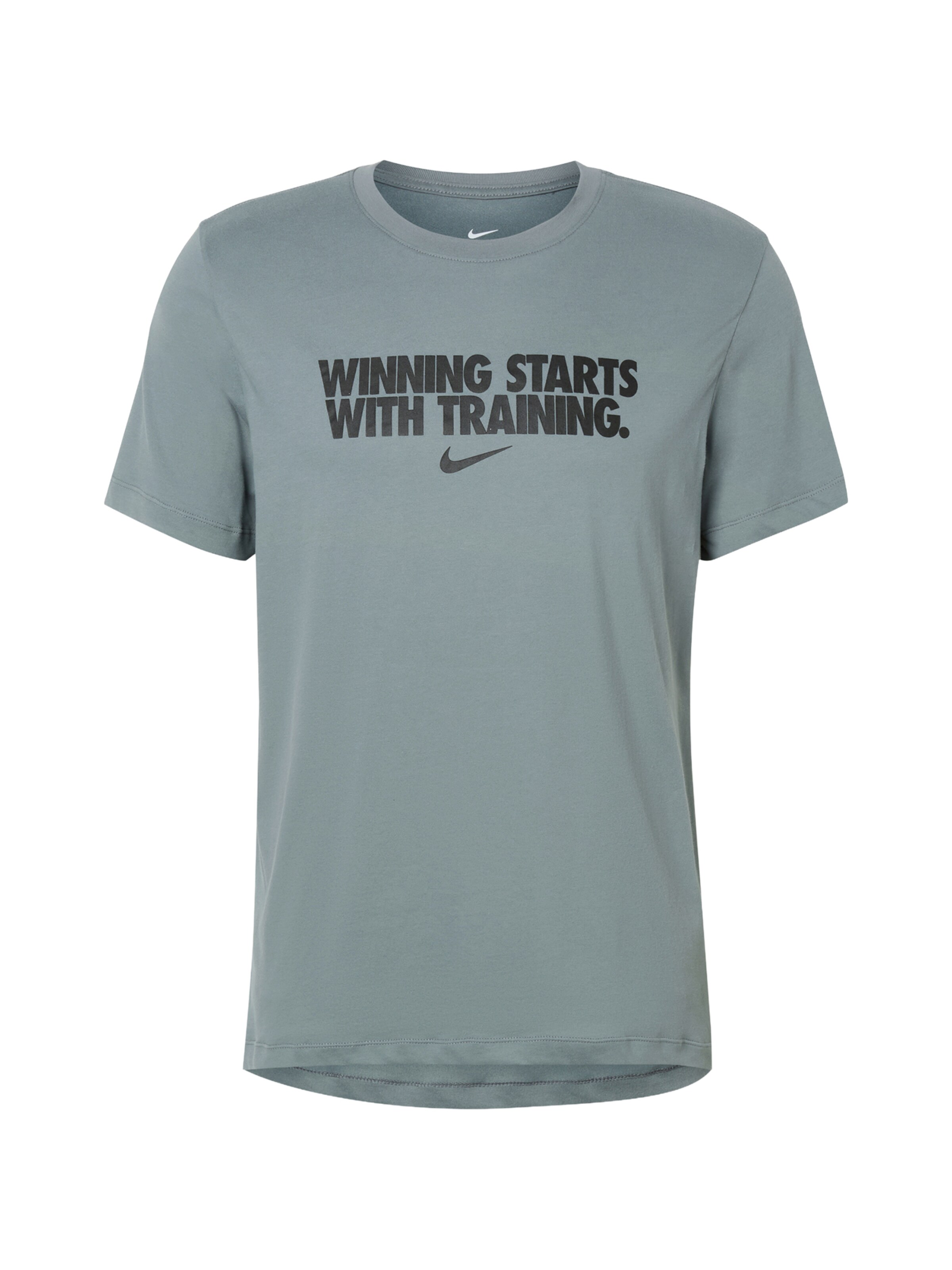 NIKE Funkcionális felső 'WINNING' - szürke: elől