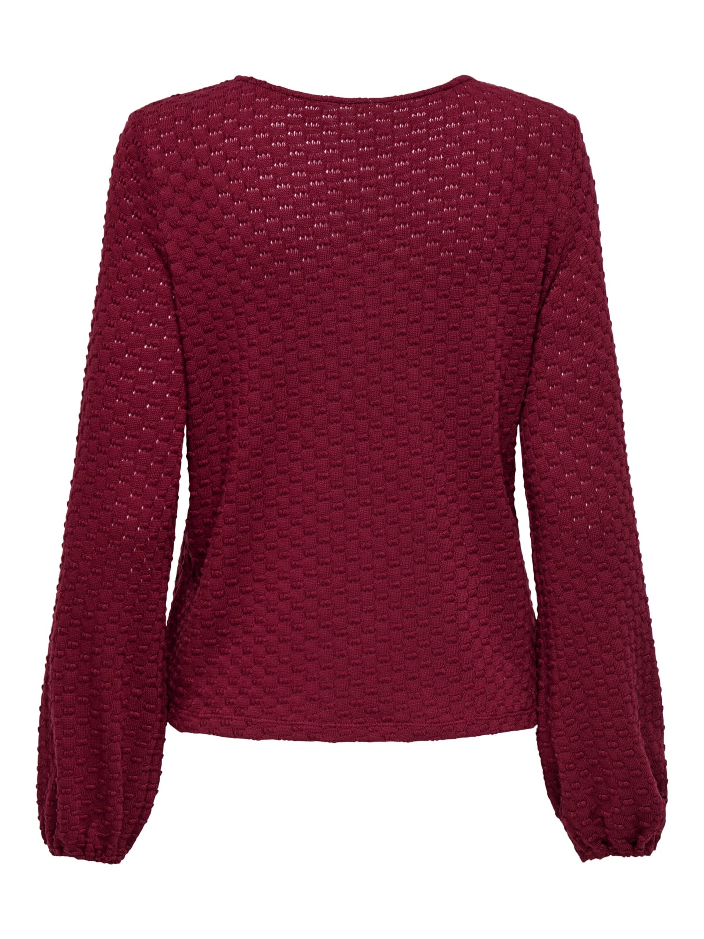 ONLY Tricot 'Belle' in Rood