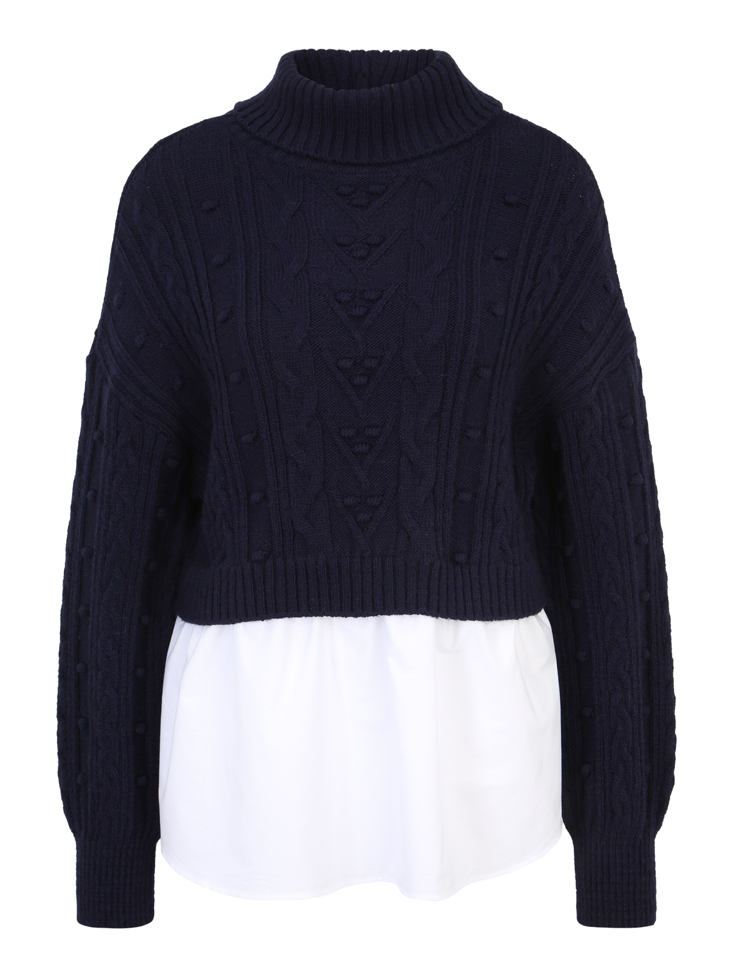 Pull-over River Island Petite en bleu : devant