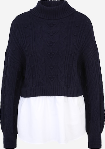 River Island Petite Sweater in Blue: front