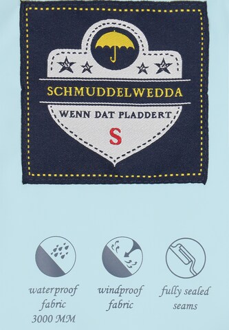 Manteau fonctionnel Schmuddelwedda en bleu