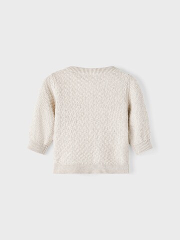 NAME IT Knit Cardigan 'Tefan' in Beige