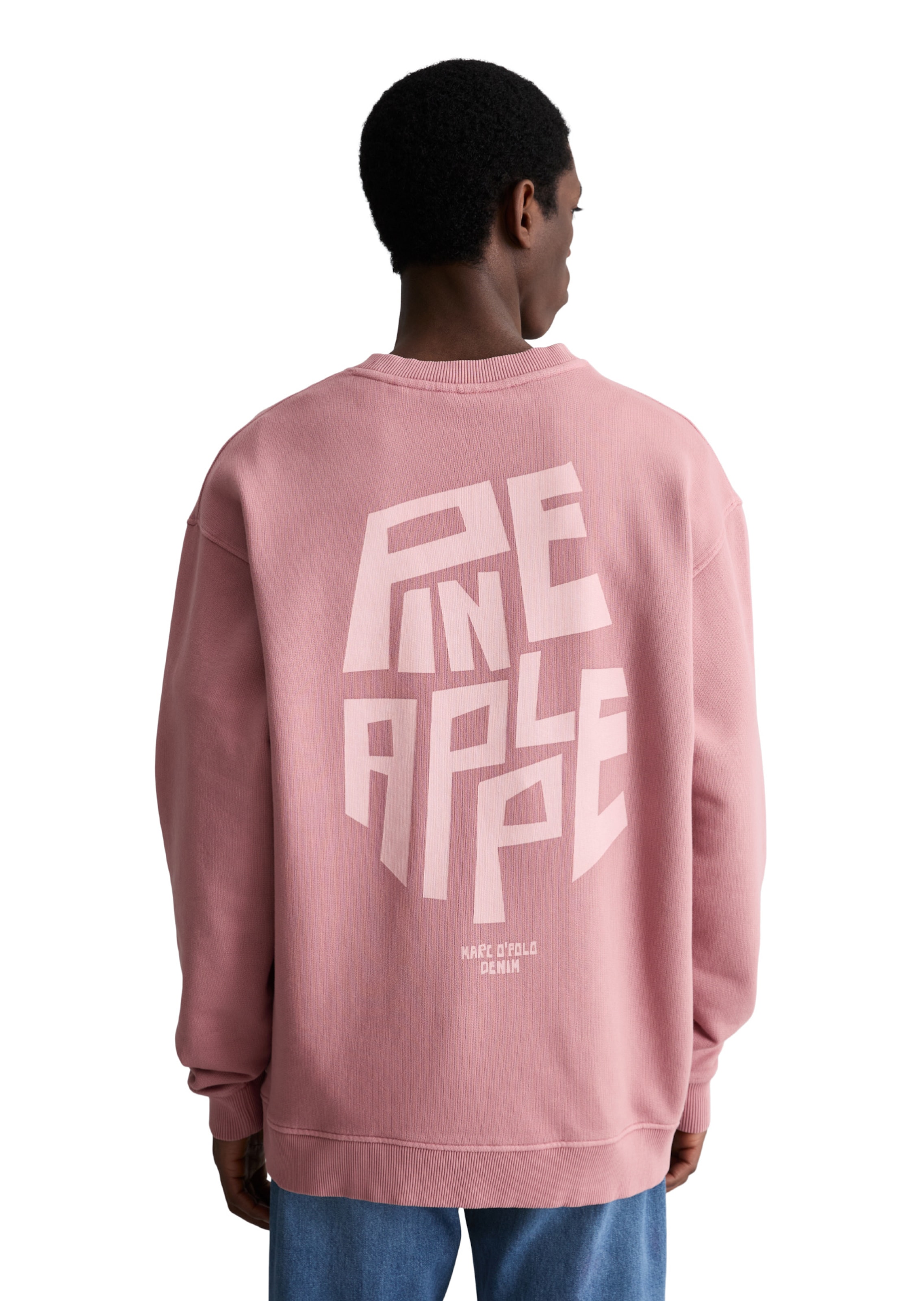 Marc O'Polo DENIM Sweatshirt in Pink: front