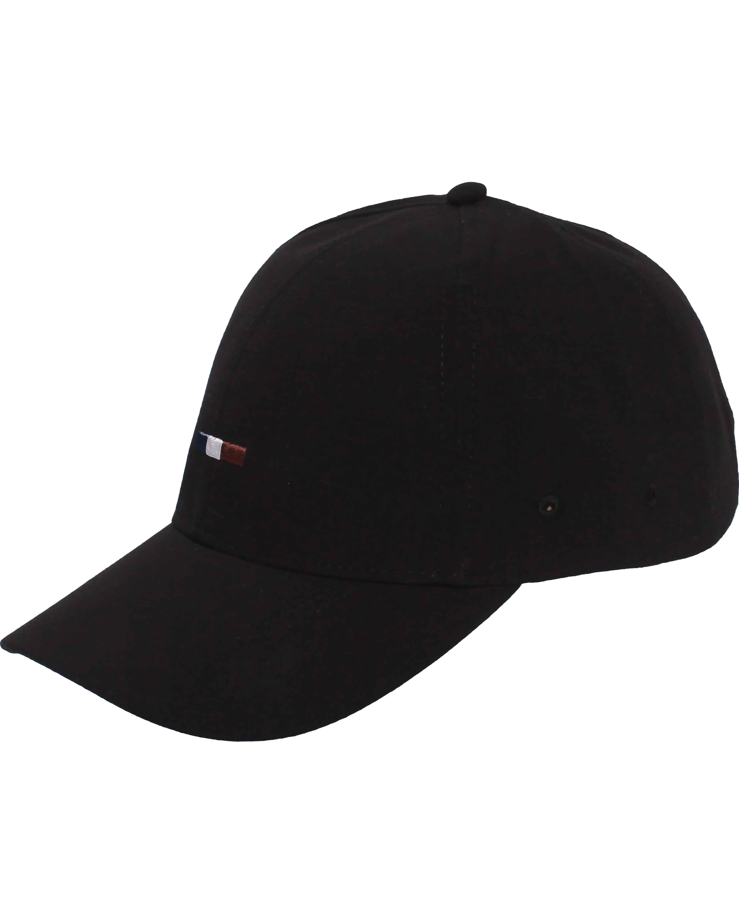 bugatti Cap in Black: front